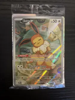 Pokemon TCG Eevee Prismatic Evolutions Black Star Promo - Image 1