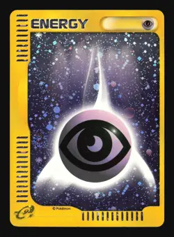 Pokemon Japanese Psychic Energy Holo SWIRL 🌀 Promo Mcdonald's E Pack MP - Image 1