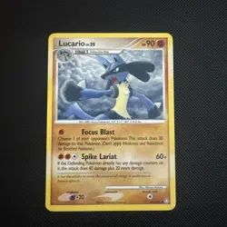 Pokemon TCG Lucario Legends Awakened 61 Regular Uncommon Read Description - Image 1