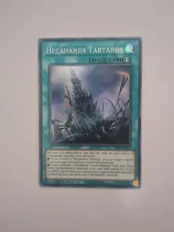 Yu-gi-oh TCG Phantom Revenge PHRE-EN009 Hechahands Tartaros Super Rare NM - Image 1