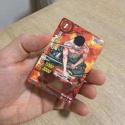 2013 Zoro One Piece Bandai Miracle Battle Carddass Promo Japanese CCG - Image 1
