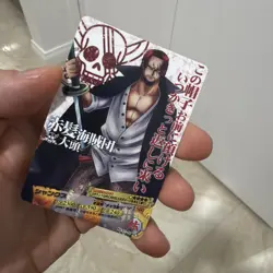 Red-Haired Shanks 01-25 One Piece AR CardDass Bandai Vintage Japanese - Image 1
