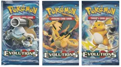 1x Pokemon 2016 XY Evolutions Booster Pack Unweighted 10 Card New Factory Sealed - Image 2
