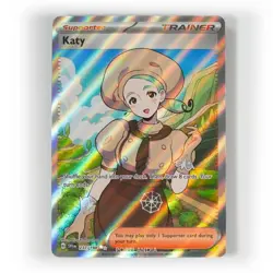 Pokemon - Katy - 237/198 - Scarlet & Violet - Full Art Trainer Card - Image 1