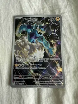 Thundurus SVP 209 Pokemon Scarlet Violet Black Star Promo 2025 Near Mint - Image 1