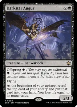 Darkstar Augur 0090 MTG Bloomburrow Rare NP - Image 1