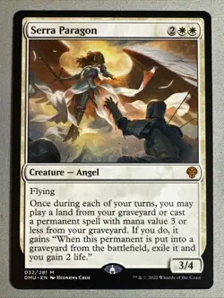 MTG / Serra Paragon / DMU / #32 / Regular / Mythic / NM - Image 1