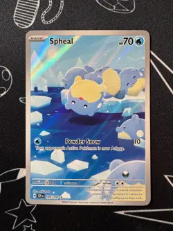 Spheal 199/191 Pokemon TCG Surging Sparks Illustration Rare English - Image 1