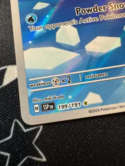 Spheal 199/191 Pokemon TCG Surging Sparks Illustration Rare English - Image 2