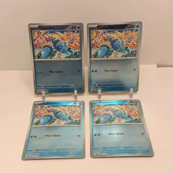 Pokemon Clauncher (Reverse Holo) 037/132 NM Mega Evolution Playset x4 - Image 1