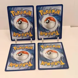 Pokemon Clauncher (Reverse Holo) 037/132 NM Mega Evolution Playset x4 - Image 4