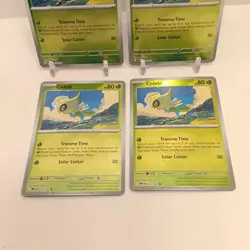 Pokemon Celebi (Reverse Holo) 012/132 NM Mega Evolution Playset x4 - Image 3