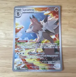 The Pokemon Company Pokemon TCG Lycanroc 166/159 Sv09 Holo English 120 HP - Image 1
