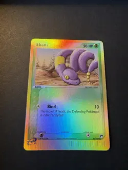 Pokemon TCG Ekans 64/100 Sandstorm Reverse Holo Common English 50 HP - Image 1