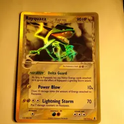 Pokemon Rayquaza Delta Species Full Holo Rare 13/113 2005 TCG Graded 8.5 on CGAI - Image 1