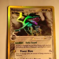 Pokemon Rayquaza Delta Species Full Holo Rare 13/113 2005 TCG Graded 8.5 on CGAI - Image 2