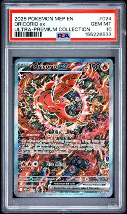 Oricorio EX 2025 Pokemon Black Star Promo PSA 10 #024 - Image 1