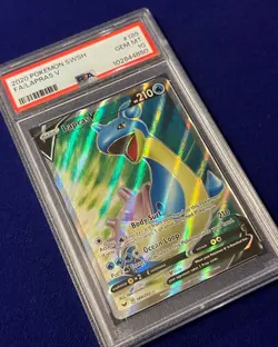 PSA 10 Lapras V #189 Sword & Shield Base 2020 Pokemon GEM MINT - Image 2