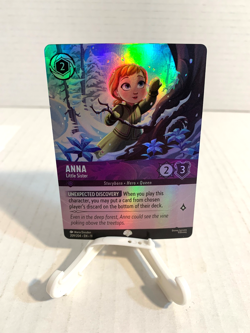 Disney Lorcana Winterspell-Anna Little Sister #209/204 Epic Foil M/NM - Image 1