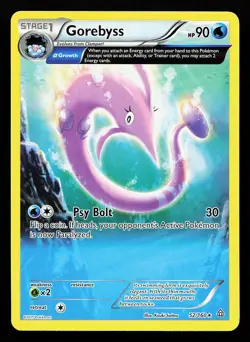 Gorebyss 52/160 Rare Primal Clash Pokemon Card - Image 1