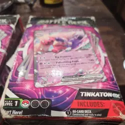 Nintendo Pokemon TCG Tinkaton EX Battle Decks - 60 Cards - New Sealed rough box 820650852404 - Image 2