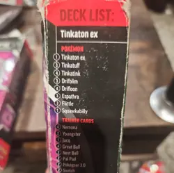 Nintendo Pokemon TCG Tinkaton EX Battle Decks - 60 Cards - New Sealed rough box 820650852404 - Image 4