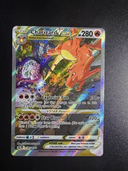 ERROR Misalignment Charizard VSTAR SWSH262 SWSH: Sword & Shield Promo Cards Holo - Image 1