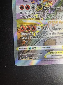 ERROR Misalignment Charizard VSTAR SWSH262 SWSH: Sword & Shield Promo Cards Holo - Image 2