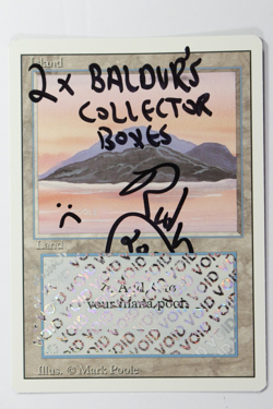 Alpha Investments Rudy 6.9 Redeemed Redemption MTG Revised Island Signed - Image 1