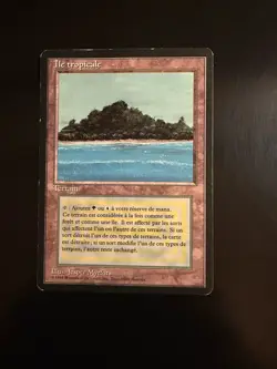 MTG Tropical Island - Ile tropicale French Revised 3e FBB - EX - Fabuen Magic - Image 1