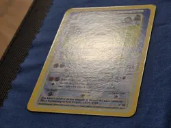 LP Marowak Funskool 2004 Vintage India Pokemon Card RARE HTF - Image 3