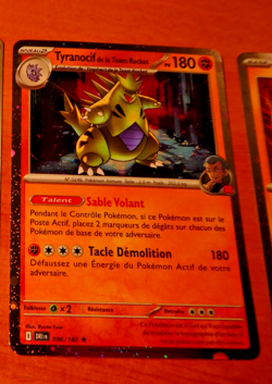POKEMON CARD CARTE PROMO COSMO HOLO TYRANOCIF 096/182 DRI NM 2025 - Image 1