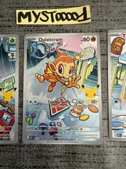 Carte Pokemon Trio Tiplouf Tortipouss Ouisticram Promo MEP 040 041 042 30ans FR - Image 4