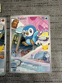 Carte Pokemon Trio Tiplouf Tortipouss Ouisticram Promo MEP 040 041 042 30ans FR - Image 5