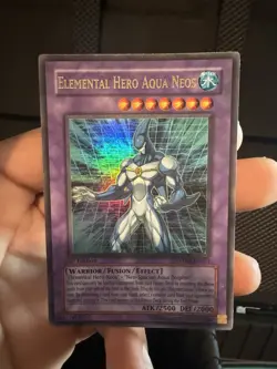 Yugioh Elemental Hero Aqua Neos POTD-EN031 Ultra Rare 1st Ed NM - Image 1