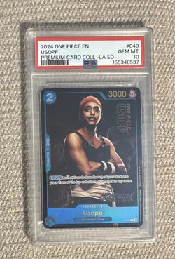 2024 ONE PIECE PREMIUM CARD COLLECTION -LIVE ACTION EDITION-USOPP 049 PSA 10 - Image 1