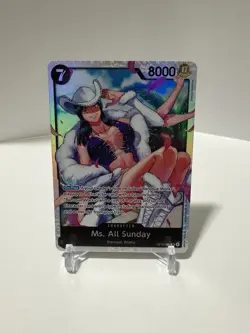 Ms. All Sunday SR The Azure Sea's Seven OP14-084 English NM - Image 1