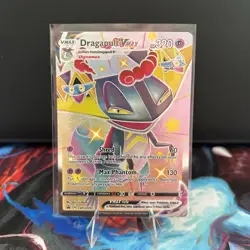 Pokemon Cards Dragapult VMAX SWSH097 Sword & Shield Promo Holo Promo NM - Image 1
