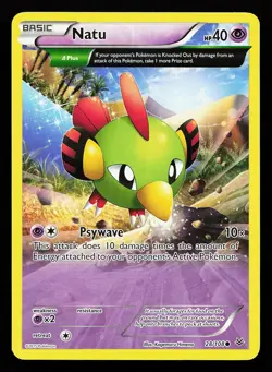 Natu 28/108 Common Roaring Skies Pokemon Card - Image 1