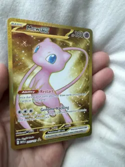Pokemon TCG Mew ex Sv: Scarlet & Violet 151 Hyper Rare Full Art Holo 205/165 EN - Image 1