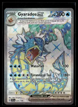 Pokemon TCG SV01: Scarlet & Violet Base Set #225/198 Gyarados ex - Image 1