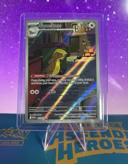 The Pokemon Company Gumshoos 153/132 ME01 Holo Illus Rare ENG 2025 100HP - Image 1