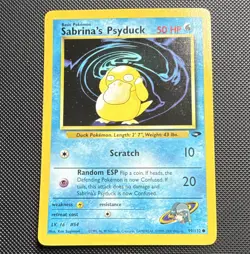 Pokemon Sabrina's Psyduck Gym Challenge Common Regular Unlimited English 99/132 - Image 1