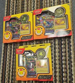 Pokemon Day 2026 Collection 30th Anniversary Box Promo W/ Coin - Sealed X3 - Image 1