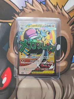 Pokemon Mega Lucario ex 033 Holo Promo ME: Mega Evolution Promo Pokemon NM - Image 1