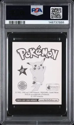 PSA 6 EX/MT 1999 MERLIN POKEMON 187 GENGAR - Image 2