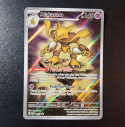 Pokemon Alakazam 009 Me: Mega Evolution Promo Holo Illusion Rare - Image 1