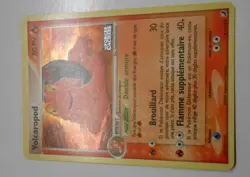 pokemon carte Volcaropod holo 80 PV 41/115 ex forces cachees TBE (2006 - Image 2