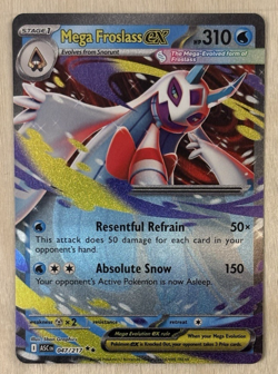Mega Froslass Ex Holo Ascended Heroes Double Rare 047/217 Pokemon TCG - Image 2