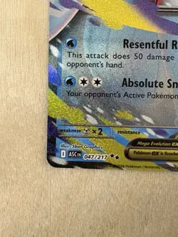 Mega Froslass Ex Holo Ascended Heroes Double Rare 047/217 Pokemon TCG - Image 5
